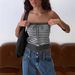 Aria Basics Aria Basics European And American Cross-border Best-selling New Women's Sleeveless Spring, Summer, Autumn Tank Top, Sexy Striped_ecoleips.com