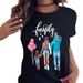 Cross-border Supply Summer Wholesale Mother's Day Themed Casual For Women, Short-sleeved T-shirt Women's Clothing_ecoleips.com
