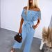 Women's Clothing One Shoulder Lace Jumpsuit With Original Fabric Belt_ecoleips.com