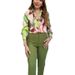 Summer Women's Fashion Two Piece Suit Slim Trousers Printed Tops European American Style New Clothing_ecoleips.com