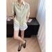 Breathable Tencel Blend Short Sleeve Shirt - Relaxed Fit, Mandarin Collar, Single Pocket | Casual Office Wear | Lightweight & Wrinkle-Resistant_ecoleips.com