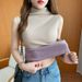 2025 Autumn Winter New Vest For Women, Fleece-Lined Thickened Warm Top, One-Piece Fleece Wide Shoulder Inner Layer Base_ecoleips.com