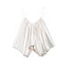 Aria Basics Aria Basics Z Cross-Border European And American 2025 New Fashion Camisole For Women Summer Silk Satin Texture Ruched Top 3776019_ecoleips.com