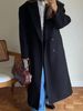 2024 Autumn/Winter European And American Cross-Border In-Stock Elegant Commuter Suit Collar Long Woolen Coat_ecoleips.com