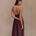 Women's Clothing Elegant Commuter Style Dress Off Shoulder Backless Long Halter Neck Spring Summer For Formal & Casual_ecoleips.com