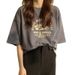 2025 Summer Korean Version Loose Short-sleeved T-shirt Women's Korean Version New Large-size Top Couple Bottoming Shirt_ecoleips.com