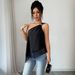 Summer New Style Asymmetrical Loose Vest for Women with Metal Buckle And Lace Trim European American Cross Border Top_ecoleips.com