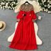Women's Clothing Winter Heavy Beaded Sequins Loose Waist Long Pleated Dress Skirt_ecoleips.com