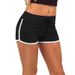 Women's Lace-Up Butt Lifting Sports Shorts European American Style Hot Pants Fitness Running Yoga Outer Wear_ecoleips.com