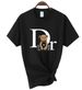 2025 Summer Fashion T-Shirt Trendy Loose Fit Casual Short Sleeve Printed Top_ecoleips.com