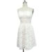 2026 European And American Cross-border Hot-selling Women's Clothing: White Floral Strapless Bridesmaid Puffy Midi_ecoleips.com