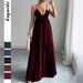 Diyun European And American Elegant Style Strapless Long Dress Women's Clothing 2025 Autumn/Winter Independent_ecoleips.com