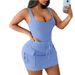 Voya Women's Spring And Summer New Jumpsuit, Workwear Bag, Short Skirt Set, Popular Fashion And Casual Two-piece Set_ecoleips.com
