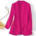 Women's Casual Long Sleeve Blazer Trendy Autumn Style Versatile And Easy to Match Outerwear for 2026_ecoleips.com
