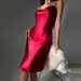 Dannylin Sexy Slit Dress, Mid-length Nightgown For Women, Summer Faux Silk Home Wear, Backless Camisole Sleepwear_ecoleips.com