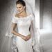 Women's Clothing New White Lace Long Tail Simple Atmosphere High End Bride Wedding Veil Super Beautiful Lace Flower_ecoleips.com