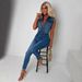 Women's Clothing Slim Fit Denim Jumpsuit For Women Sexy Tight Fitting Fashionable American Style New_ecoleips.com