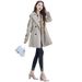 2024 Autumn Winter New Casual Slimming Stylish Women's Trench Coat Jacket For Petite Women With High-end Feel_ecoleips.com