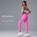 New European And American Style Peach Shaped Butt Lifting Sports Fitness Pants, No Embarrassing Seams, High Waisted Tight Yoga Pants_ecoleips.com