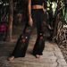 Women's Clothing Women's Casual Printed Trousers Drawstring Elastic Waist Summer Fashion Pants Style For Formal & Casual For Women_ecoleips.com