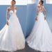 Women's Clothing new main wedding dress bride long tail retro sexy thin V neck long sleeve dress_ecoleips.com