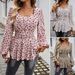 DiYun 2024 Autumn/Winter European And American Foreign Trade Women's Clothing: Elegant Floral_ecoleips.com