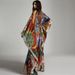 Women's Floral Kimono Beach Cover Up – Lightweight Sun Protection Robe, Bikini Wrap, Vacation Long Sleeve Shirt, Polyester Bathing Suit Sheer Wrap_ecoleips.com