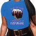 Summer European And American Cross-border Foreign Trade Wholesale T-shirts, Round-neck Casual Plus-size Loose_ecoleips.com