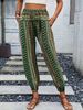 Aria Basics Spring Summer Women's Clothing In European American Style, Bohemian Ethnic Print, Loose-fitting, Slimming, With A_ecoleips.com