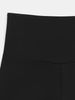 Black High Waist Biker Shorts Women Soft Stretch Tummy Control Workout Shorts Casual Daily Loungewear Sleep Hot Pants_ecoleips.com
