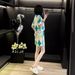 European Style Women's Tracksuit Summer New Loose Slimming 2 Piece Set with Top And Shorts American Casual Fashion_ecoleips.com