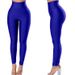 High Waist High Elasticity Yoga Running Leggings For Women Leisure Sports Polyester_ecoleips.com