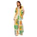 Cross-border European And American Women's Clothing 2026 New Fashion Printed Elastic Waist Pocket Wide-leg Pants Casual_ecoleips.com
