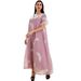 Elegant Feather-Embellished V-Neck Dress – Lightweight Mesh Mother-Daughter Matching Dress For Summer, Boho Chic Style (Yellow, S-Xxl)_ecoleips.com