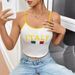 Women's Clothing INS Versatile Printed Short Camisole Trend_ecoleips.com
