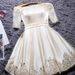 Women's Clothing New Spring Red Bride Wedding Toast Dress Slim Wedding Dinner_ecoleips.com