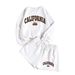 2026 Trendy Brand Y2 New Round-neck Short Sweatshirt + Elastic Waist Shorts Sports Suit Spring Summer, Fashionable For_ecoleips.com