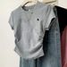 Women's Structured Round Neck T-Shirt - Loose Fit Slimming Summer Top_ecoleips.com