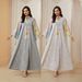 Women's Malaysian Clothing Long Robe NC152 Cross Border Embroidered Foreign Trade Dress Muslim Fashion_ecoleips.com