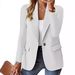 2025 WISH Hot Sale Autumn Long Sleeve Solid Color Cardigan Blazer For Women_ecoleips.com