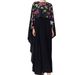 Fashionable And Trendy Pleated Foreign Trade Clothing, Plus-size Dress, Muslim Robe, Women's Long Dress_ecoleips.com