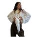 Cross-Border European And American Foreign Trade 2026 Summer V-Neck Chiffon Blouse Sexy Sheer Beach Cover-Up Long_ecoleips.com