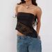 Women's Clothing Sexy Navel Baring Tube Top One Piece Suspender Vest Outer Wear Chest Wrap Top Vest Women_ecoleips.com