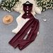 Women's Clothing Women's Style Two Piece Set Summer Slimming Effect Vest And Wide Leg Pants 3D Floral Decoration Commuter Style_ecoleips.com