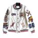 Women's Clothing Jacket High End Men's And Women's Casual Jacket Baseball Jacket PU Leather Loose Top Coat_ecoleips.com