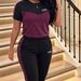 Women's Spring/Summer Short Sleeve Two Piece Set Fashion Trendy Casual_ecoleips.com