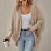 Aria Basics Aria Basics 2025 European And American Women's Fashion Foreign Trade Autumn/Winter New Knitted Cardigan Solid Color_ecoleips.com