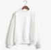 Solid Color Fleece Sweater Women's Autumn And Winter New Baseball Jersey Student Jacket Small Turtleneck Loose Thickened Sweater_ecoleips.com