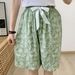 Women Pajama Shorts Cotton Strawberry Shorts Loose Beach Outfits Bottoms Home Pants Comfy Loungewear Bottom Sleep Clothes Shorts_ecoleips.com