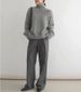 K Lazy Style High Neck Knitted Sweater For Women, Soft And Sticky Solid Color, Loose Fit, Comfortable Inner Layer, Women's Temperament Sweater_ecoleips.com